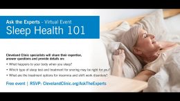 Ask-the-Experts-Sleep-Health-101
